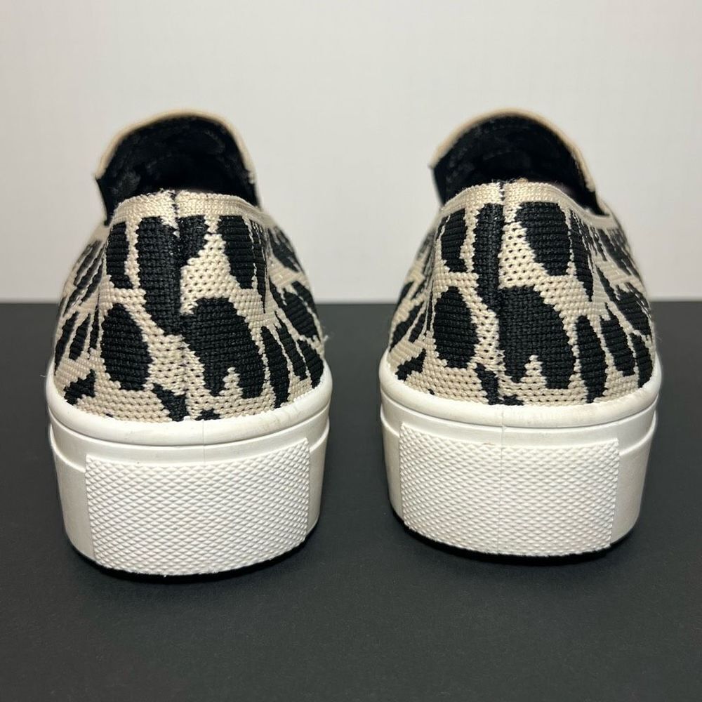 Womens BAMBOO Story Leopard Print Slip On Platform Shoes / Size 8.5 - Picture 4 of 8